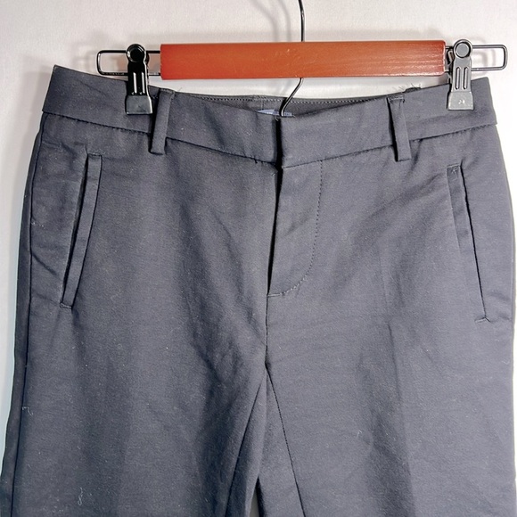 Tommy Hilfiger Stretch Slim Crop Black Pant size 0 - Picture 2 of 10